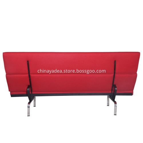 Classic Mid-century Eames Sofa Compact
